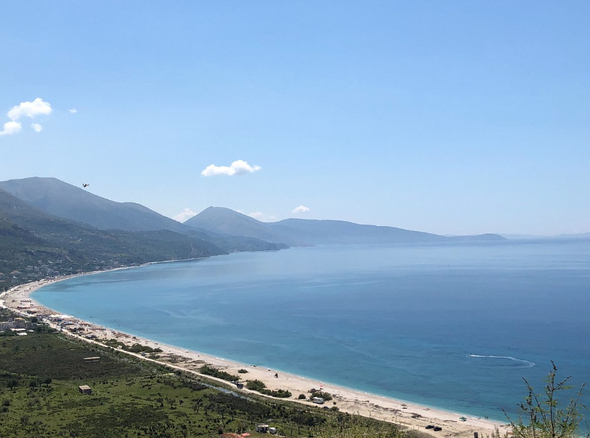 Borsh Beach, Borsh, Vlorë County, Albania